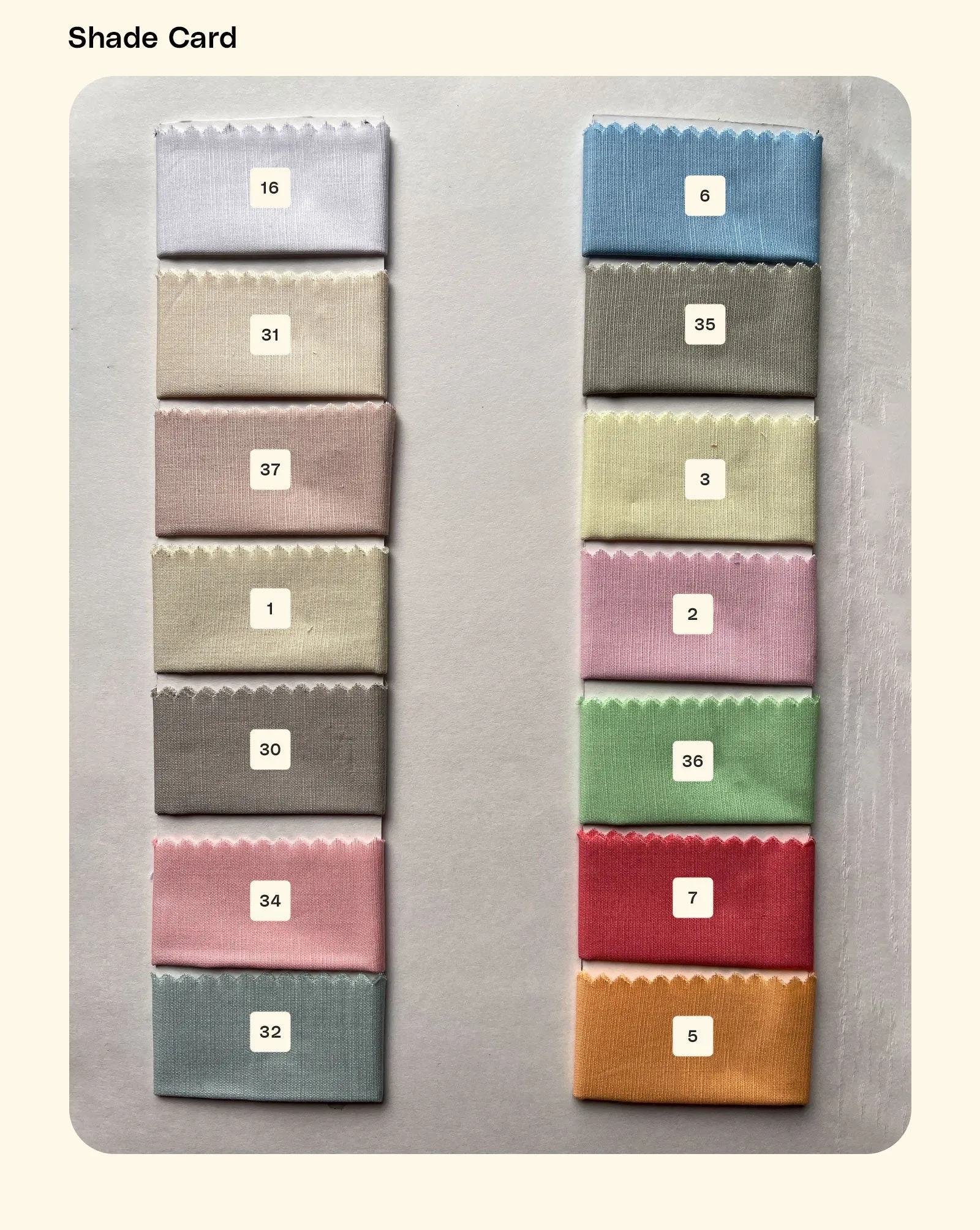 50s Double Sided Cotton Slub Fabric 58"