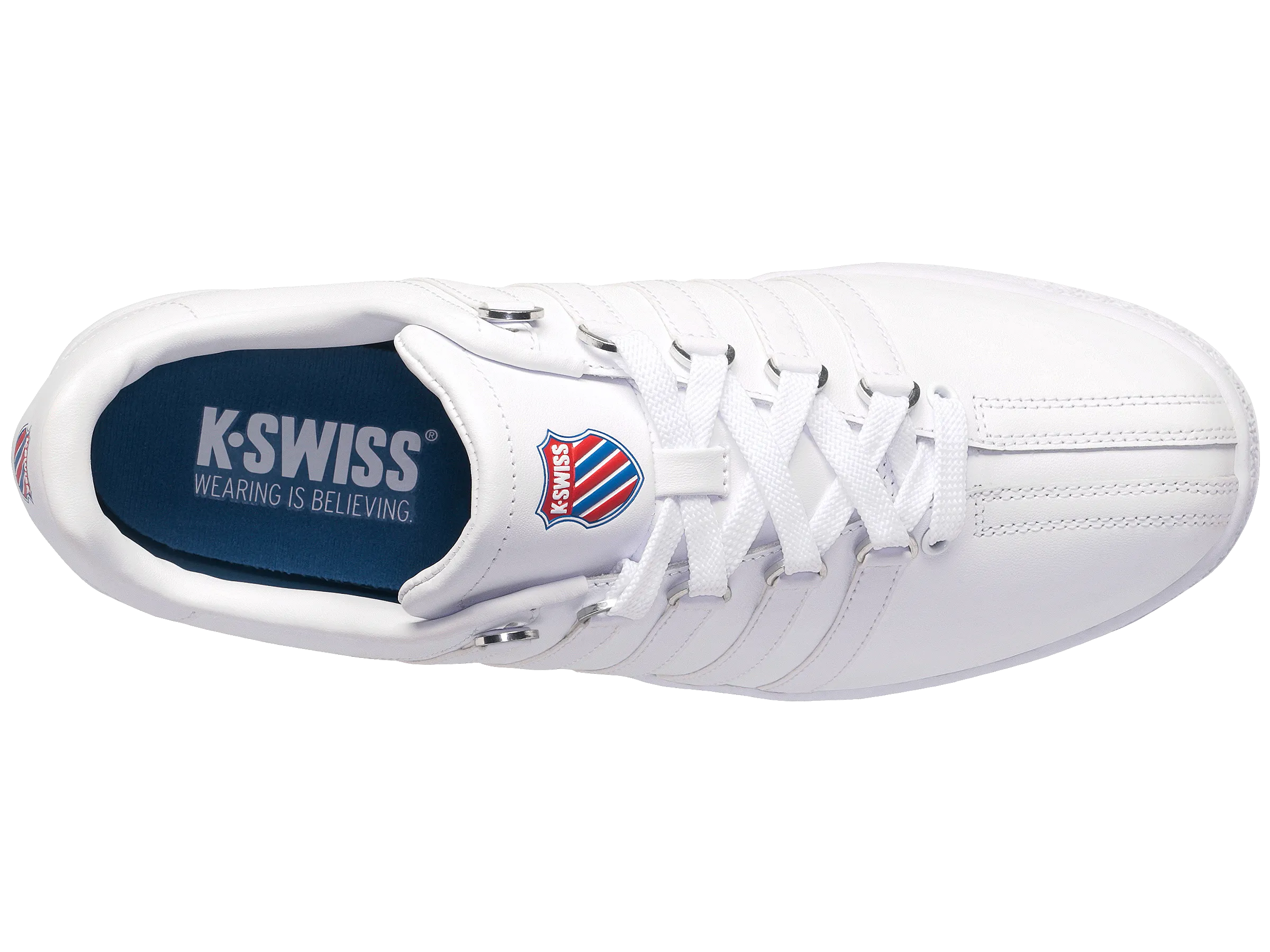 95826-130-M | WOMENS CLASSIC VN HERITAGE | WHITE/CLASSIC BLUE/R
