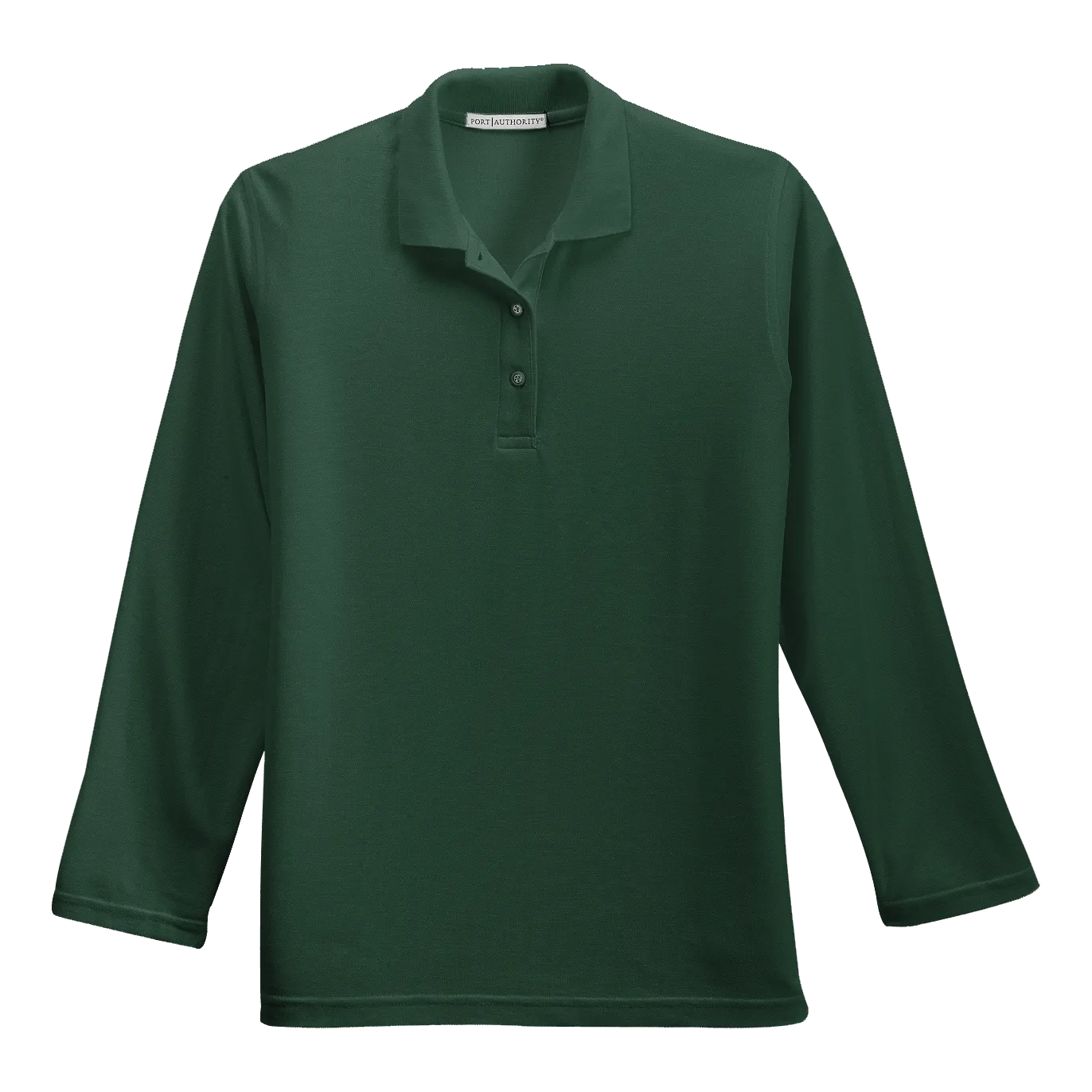 B1308WLS Ladies Silk Touch Long Sleeve Polo