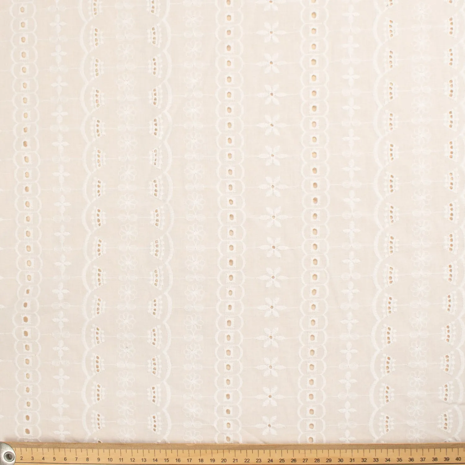 Broderie Anglaise 100% Cotton Embroidery
