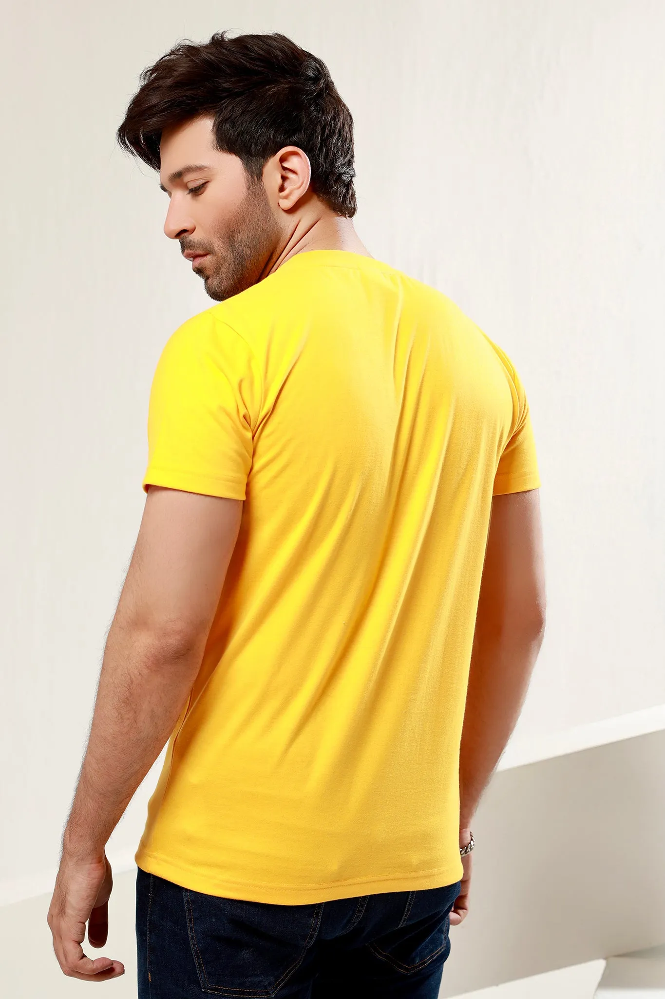 Bustle Yellow T-Shirt - P21 - MT0014R