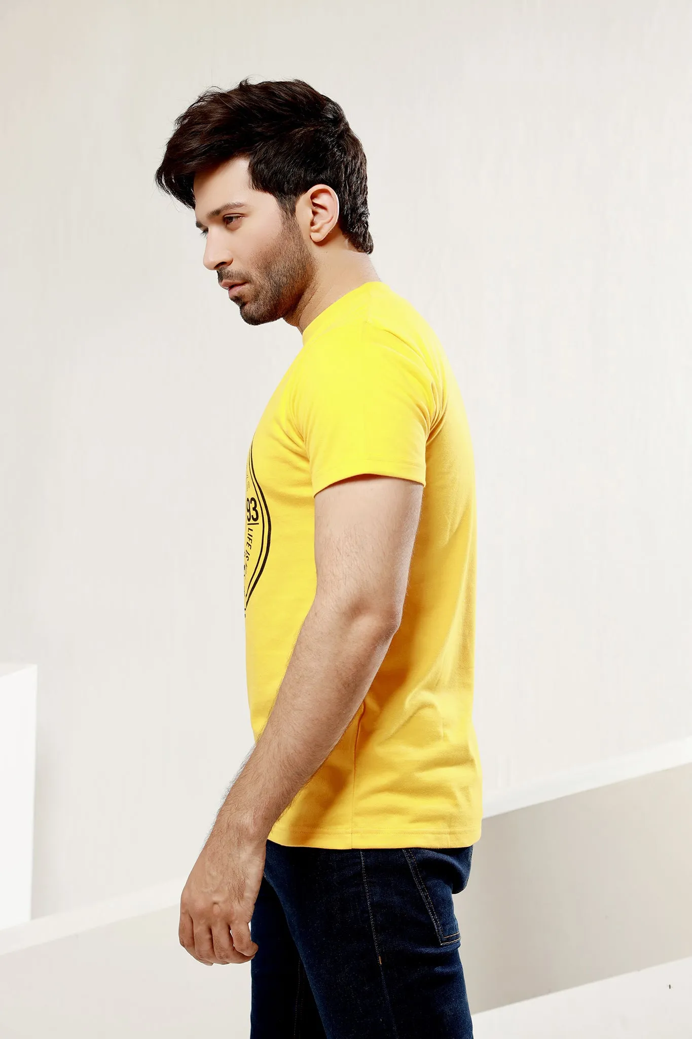 Bustle Yellow T-Shirt - P21 - MT0014R