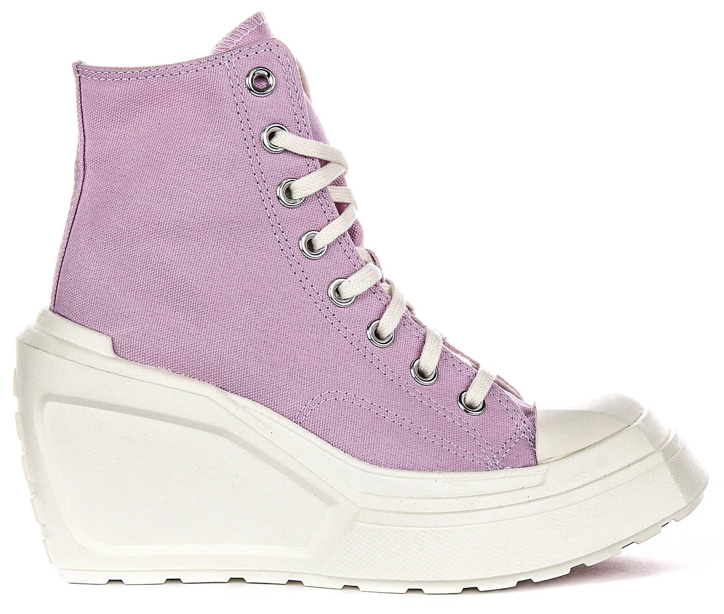 Converse A07584C De Luxe Wedge In Pink White For Women