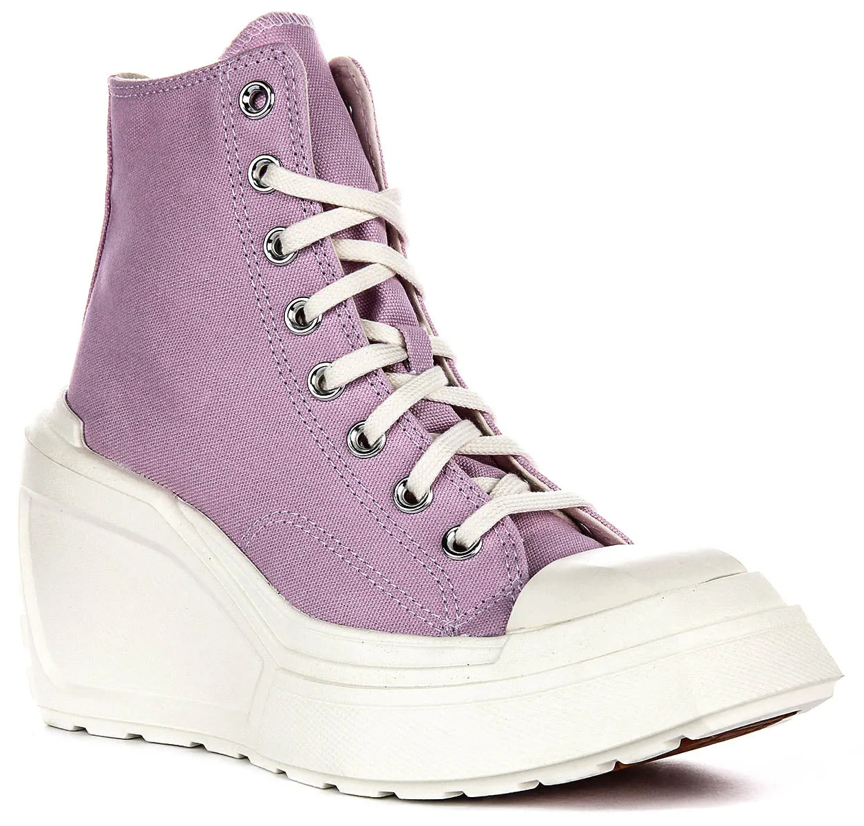 Converse A07584C De Luxe Wedge In Pink White For Women