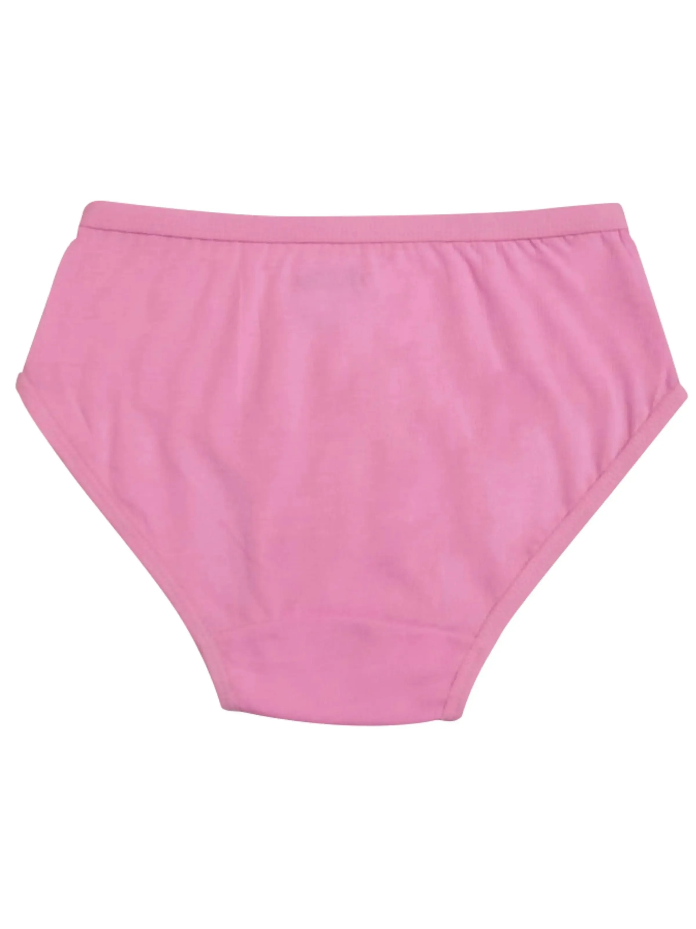 Cotton Hipster Briefs For Women | Breathable | Elasticated Waistband | Pink Solid Panties Pack Of 3
