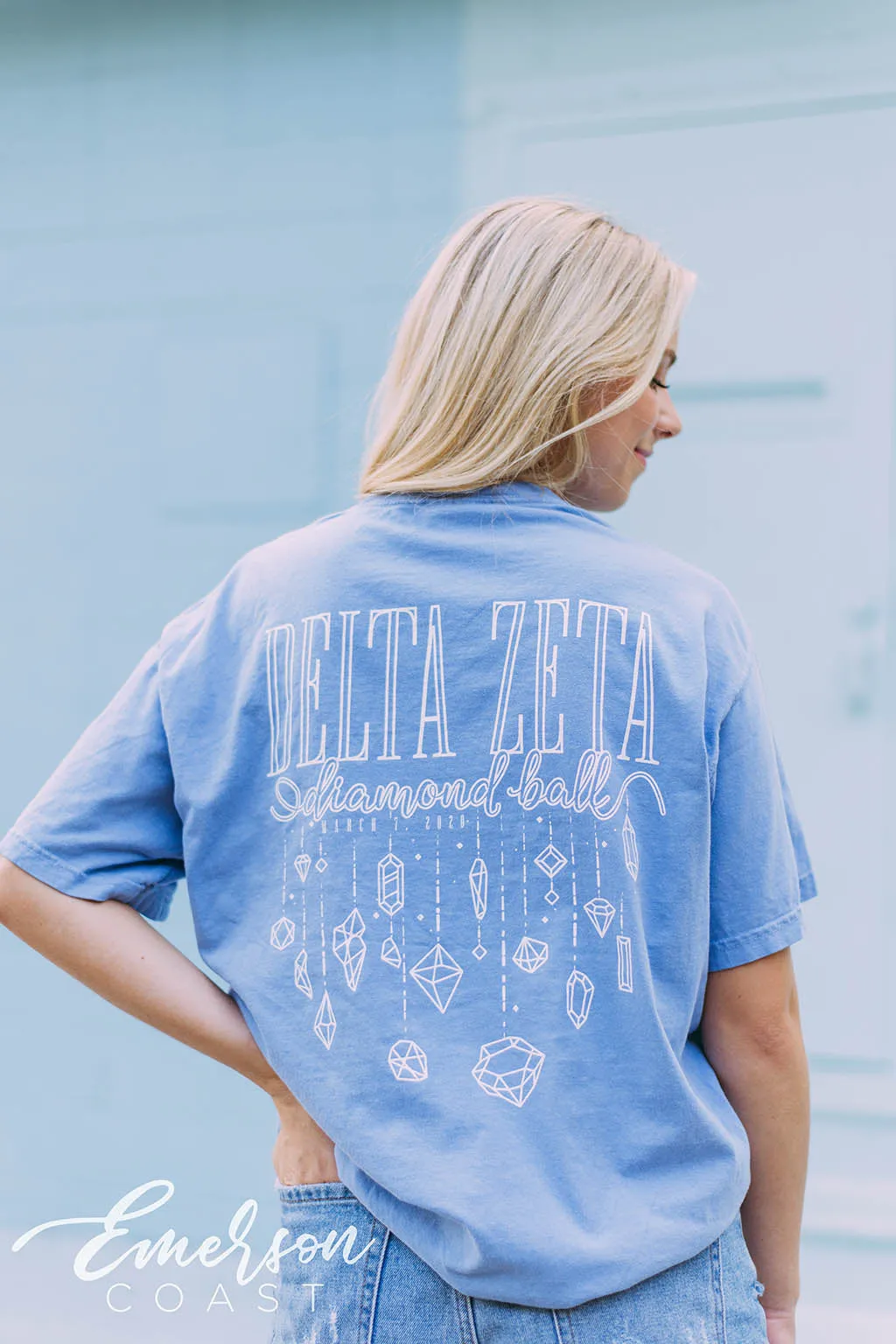 Delta Zeta Diamond Ball Formal T-shirt