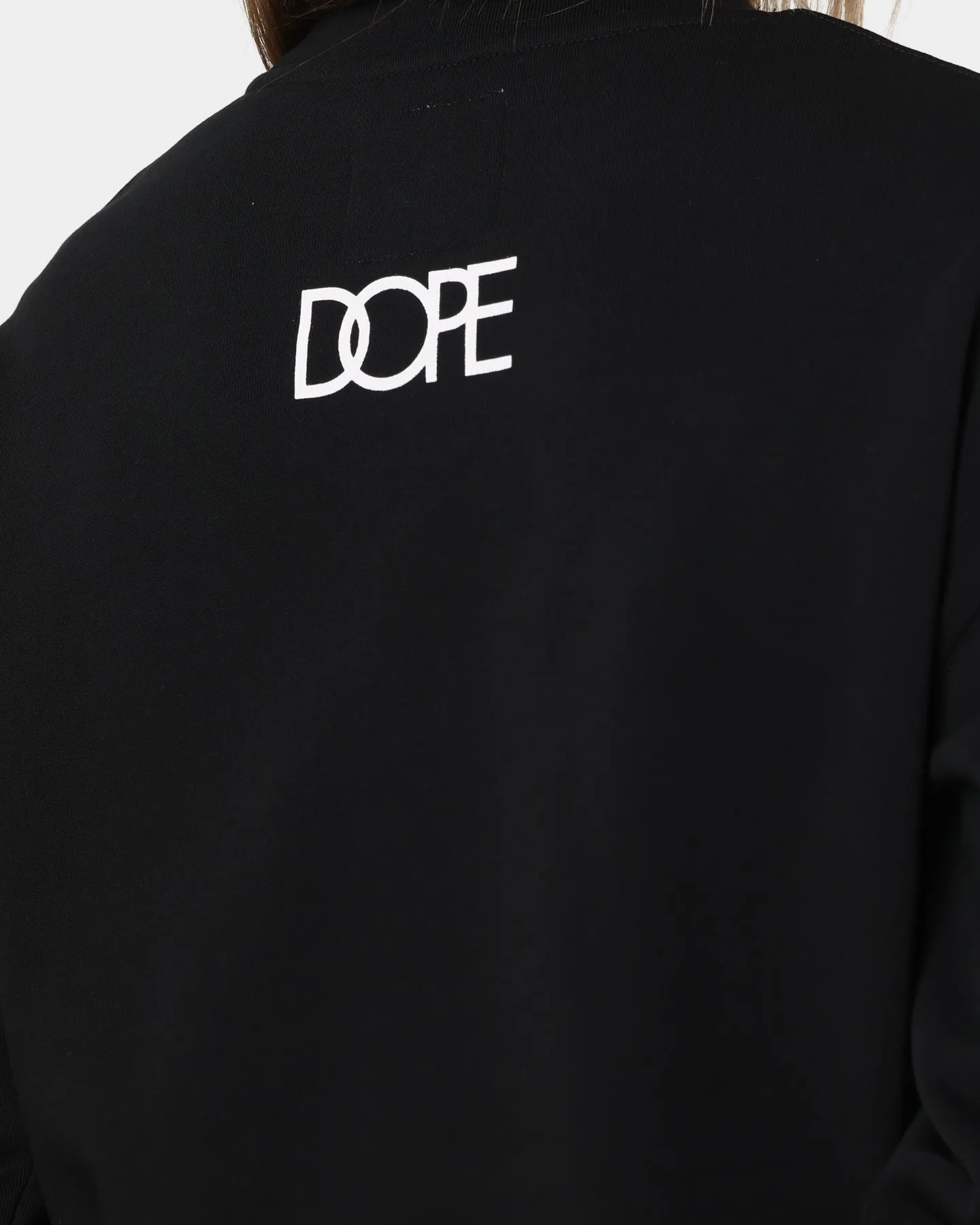 DOPE Arch Logo Crewneck Black/White