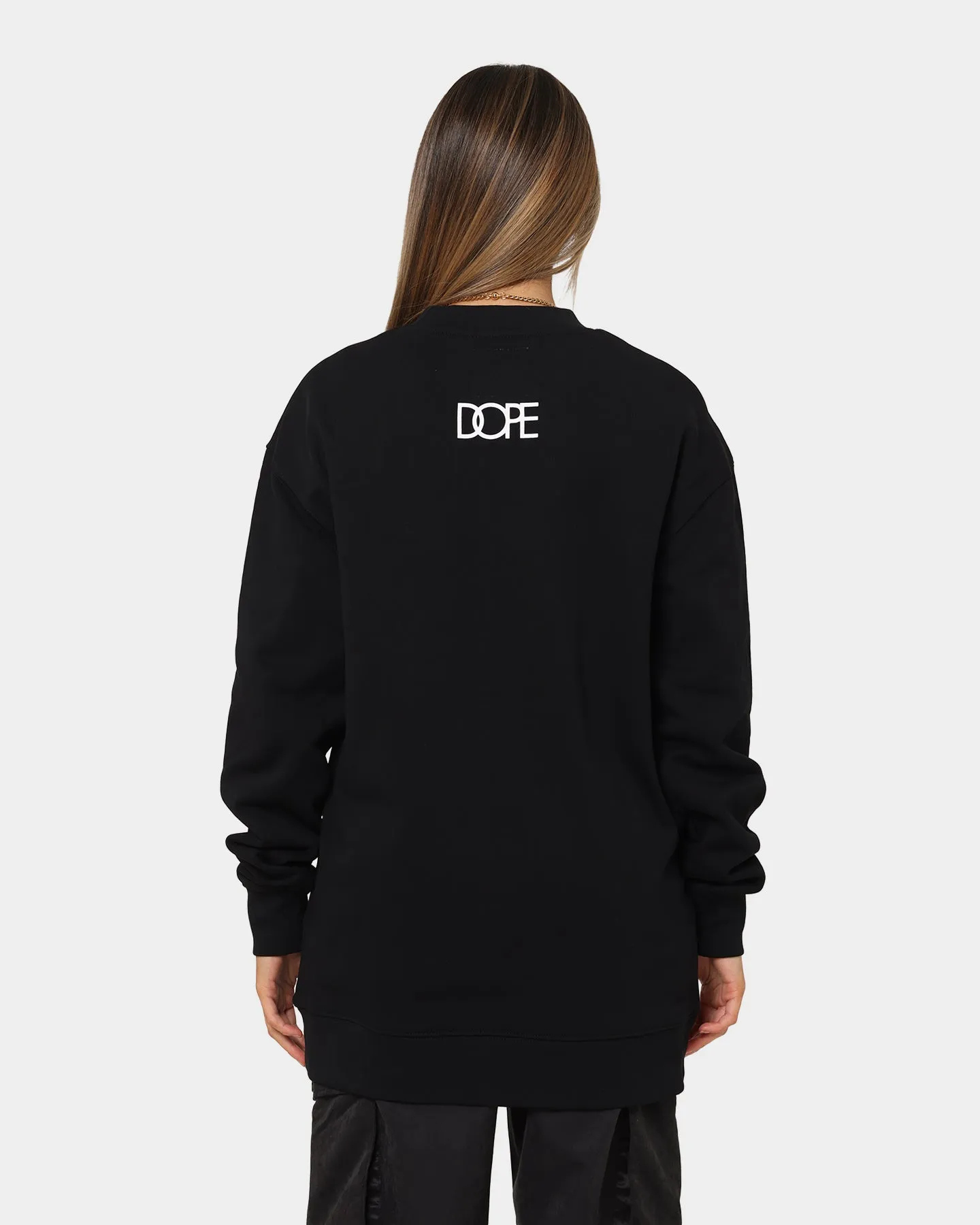DOPE Arch Logo Crewneck Black/White