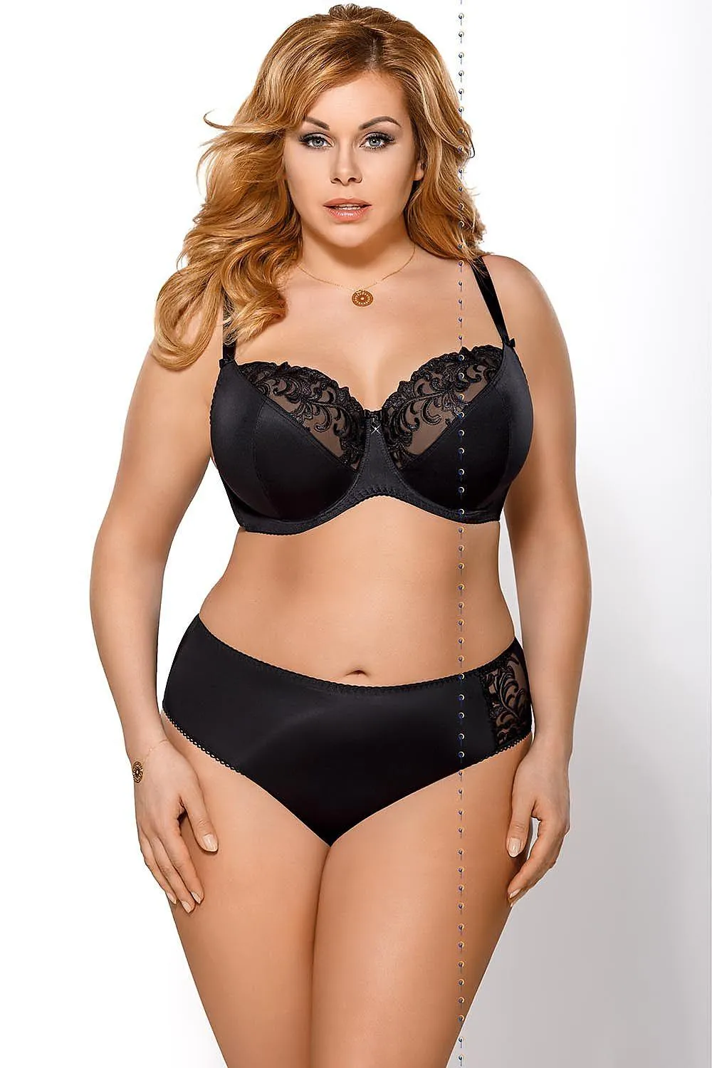 Elegant Embroidered Comfort Bra by Gorsenia