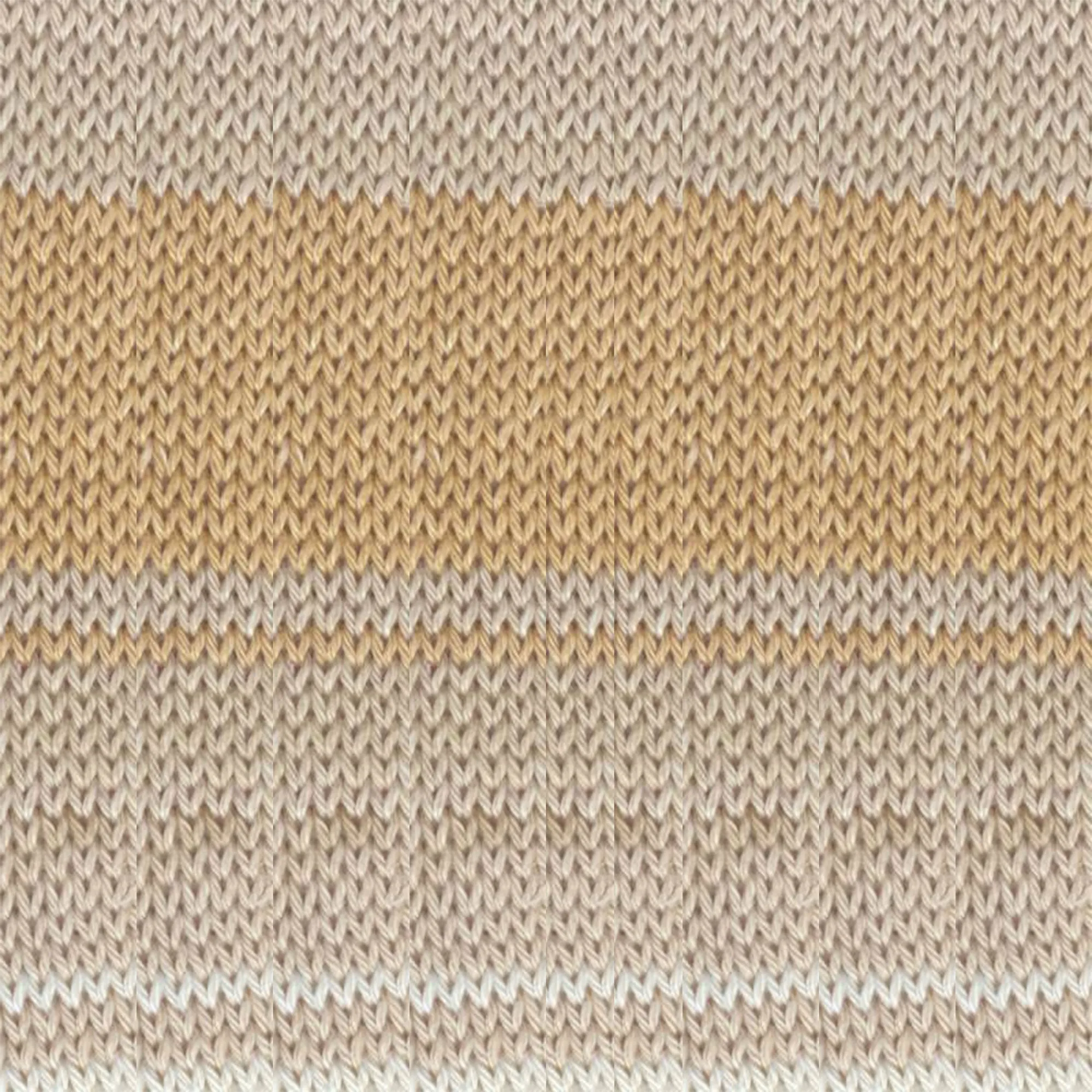Ella Rae Pretty in Pima Stripes Yarn - 101 French Vanilla