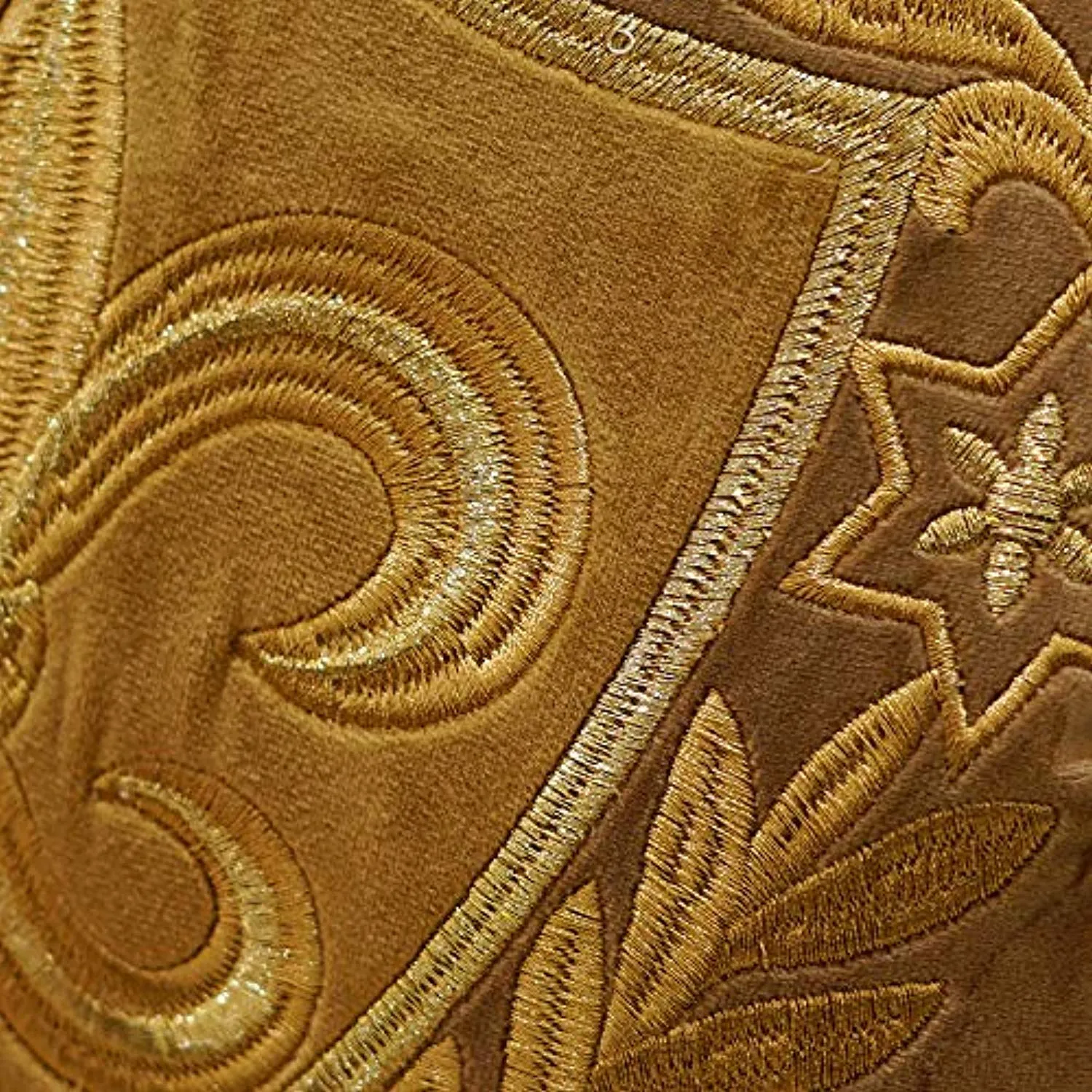 Embroidery Velvet Luxury European Pillow Case