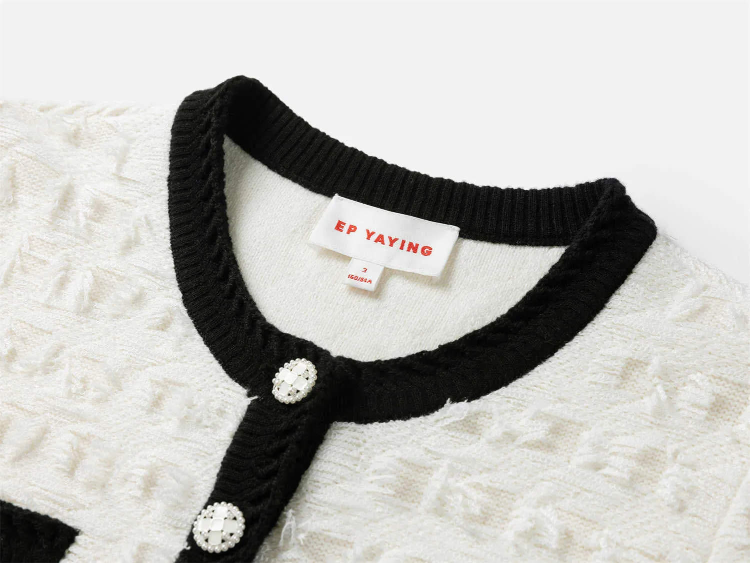 EP YAYING Parisian-style Cut-out Knit