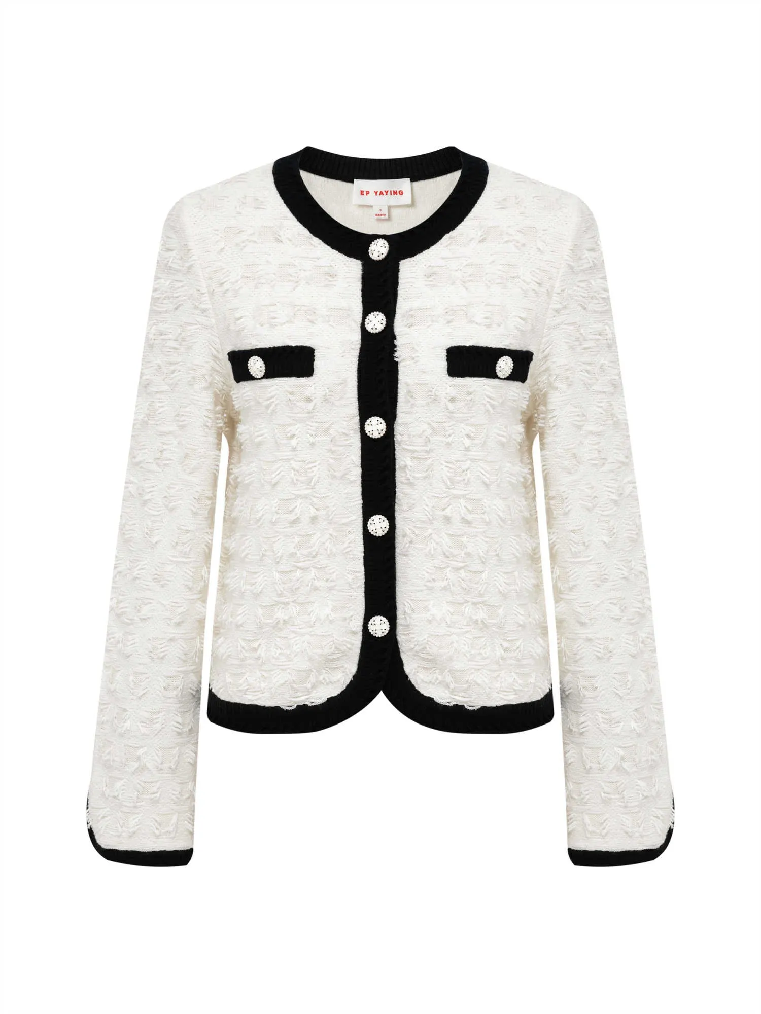 EP YAYING Parisian-style Cut-out Knit