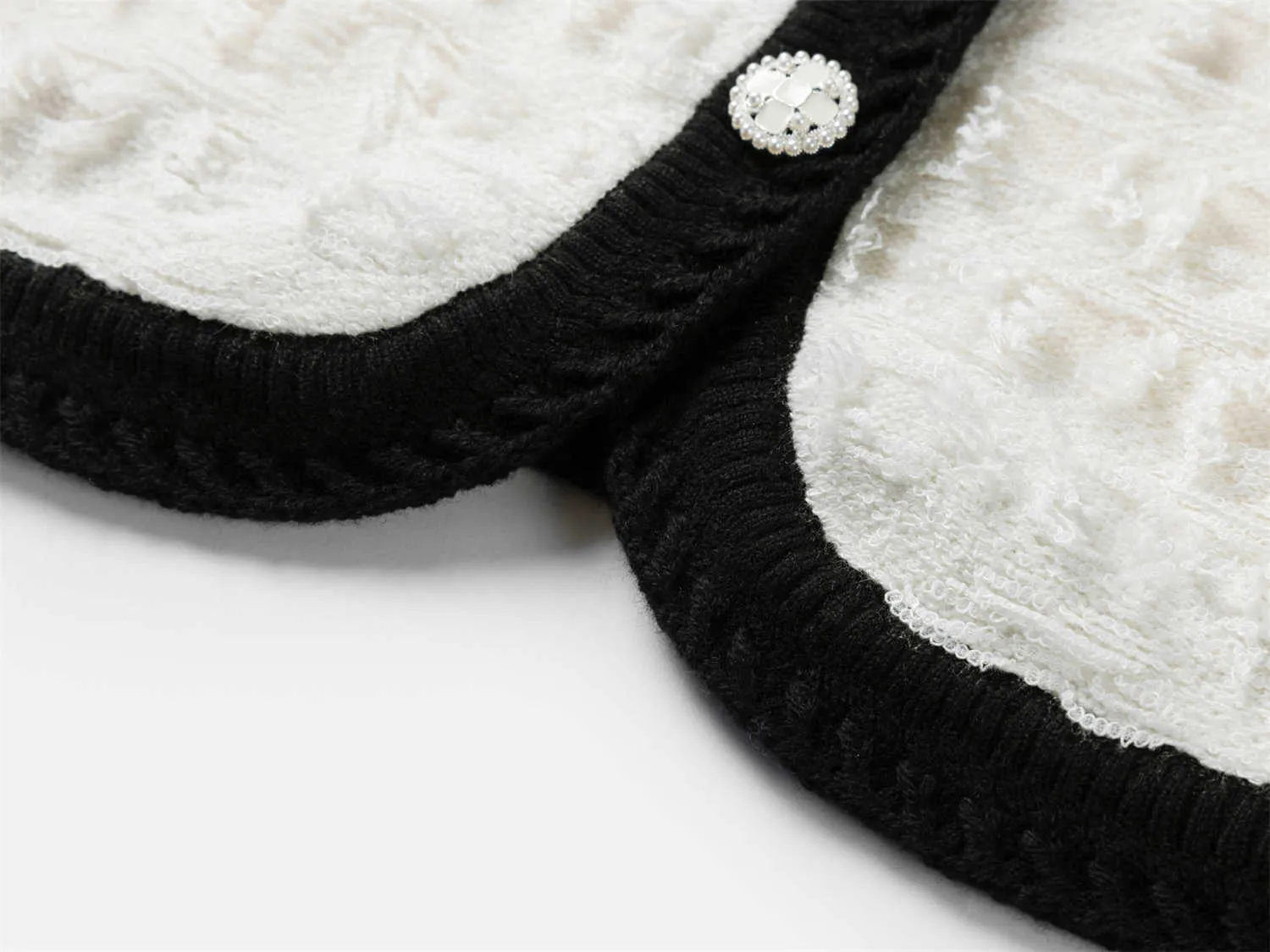 EP YAYING Parisian-style Cut-out Knit