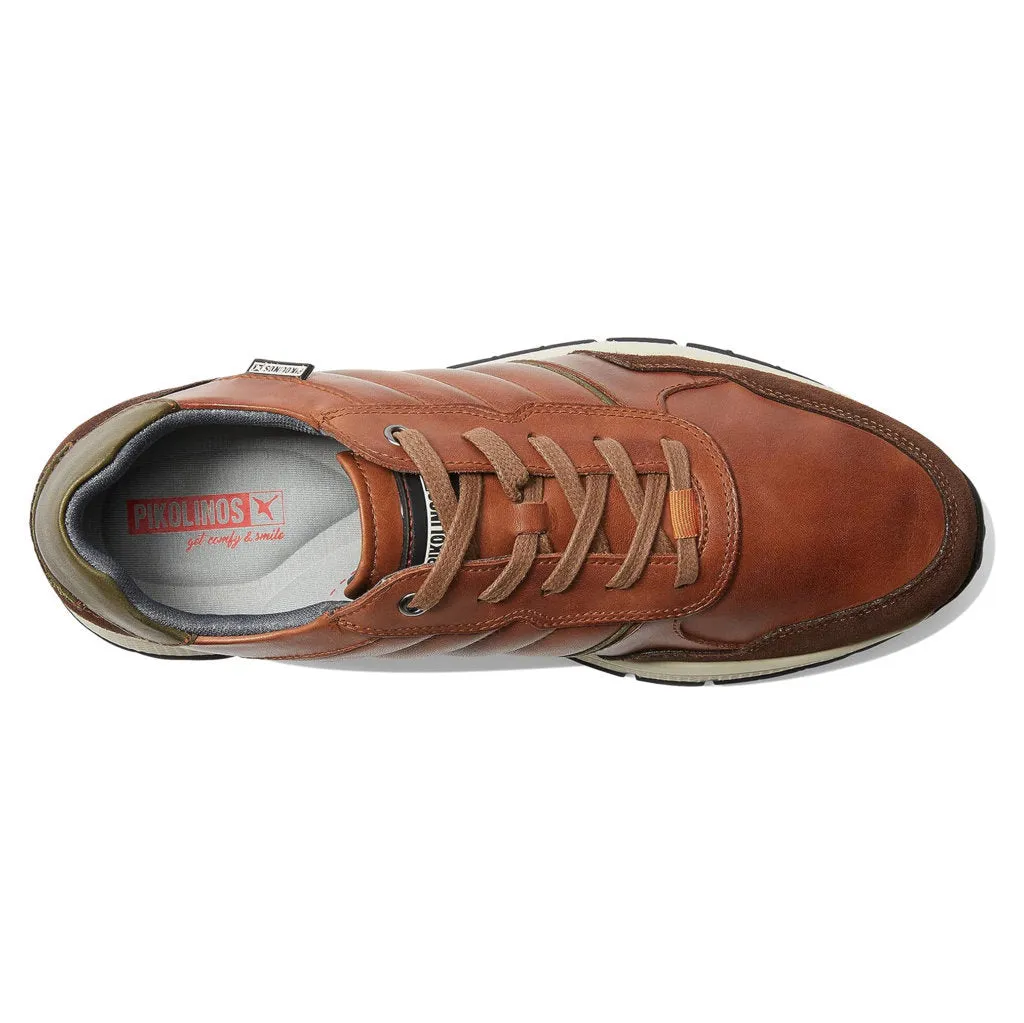 Ferrol Leather Men's Low Top Trainers