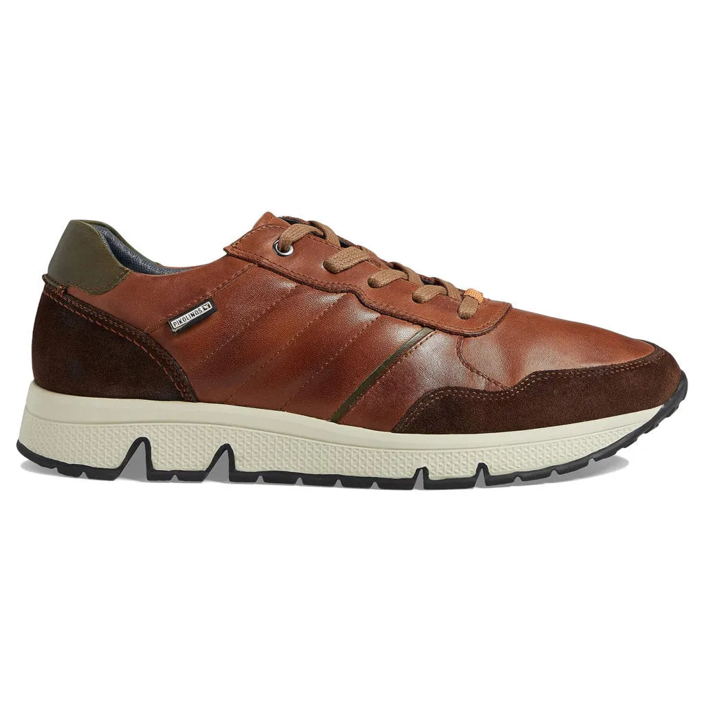Ferrol Leather Men's Low Top Trainers
