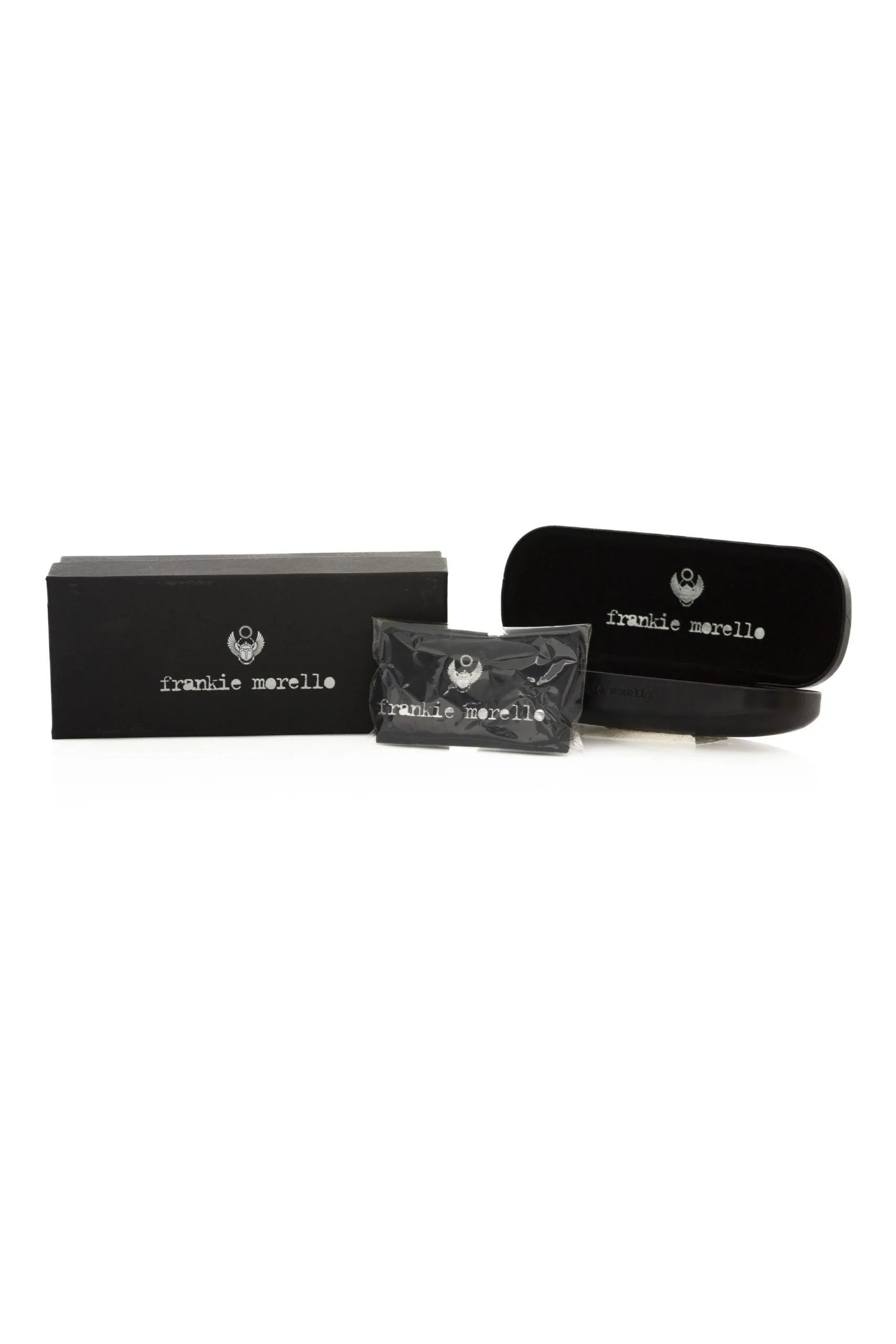 Frankie Morello Gray Acetate Sunglasses