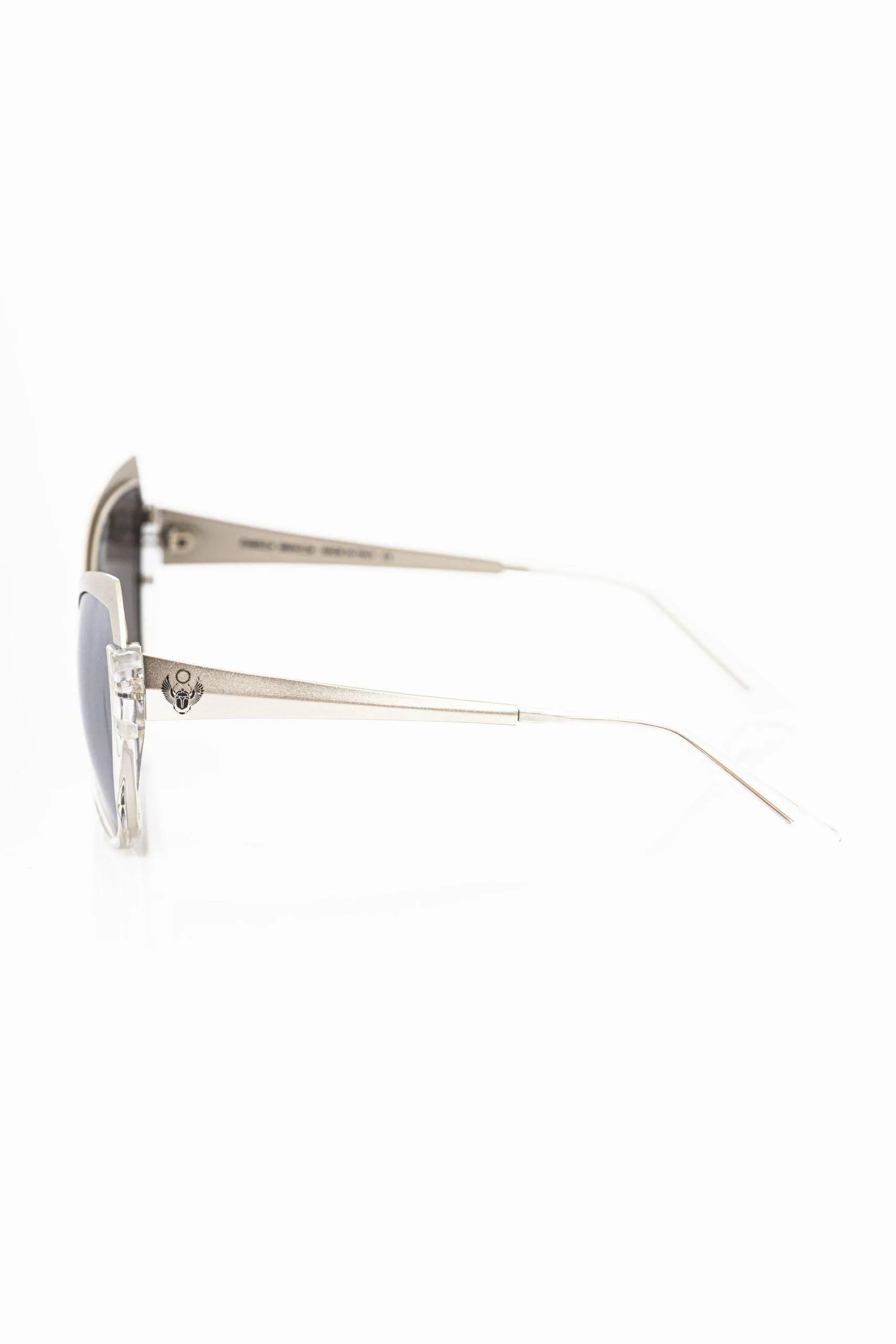 Frankie Morello Gray Acetate Sunglasses