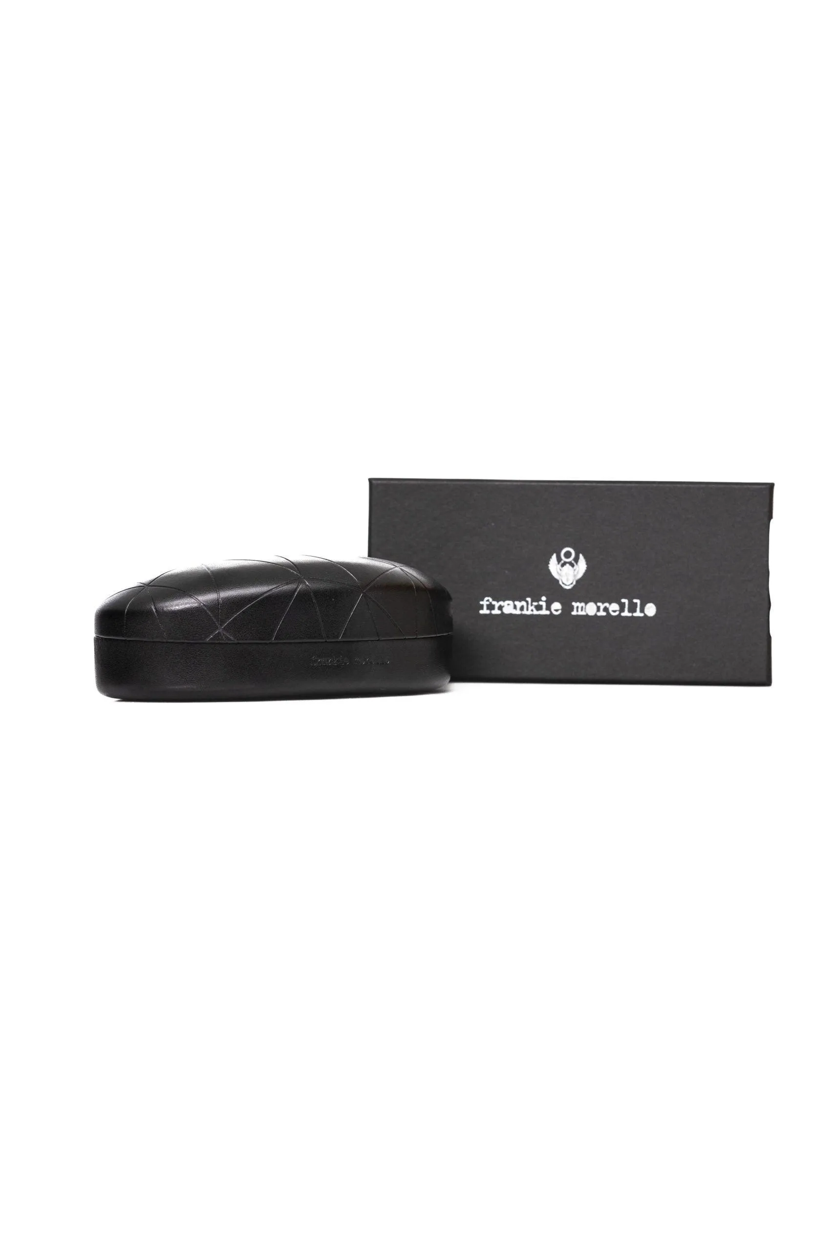 Frankie Morello Gray Acetate Sunglasses