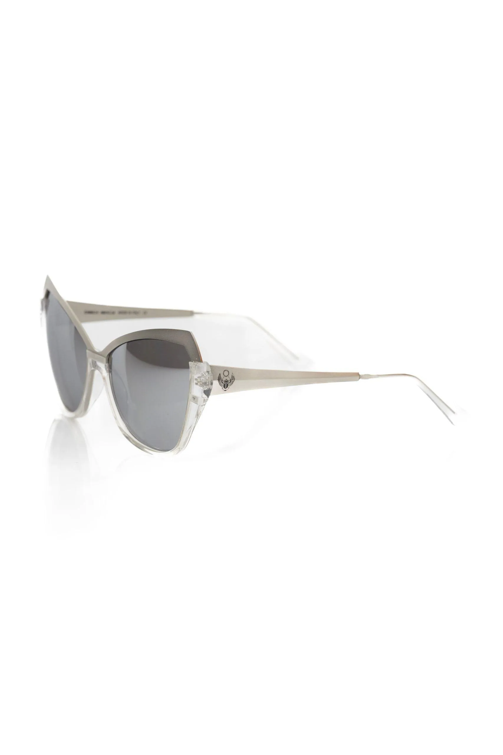 Frankie Morello Gray Acetate Sunglasses
