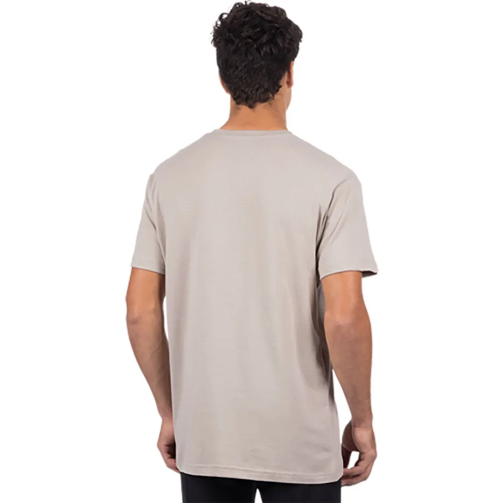 FXR  Mens Podium Premium T-Shirt Tee Short Sleeve Cotton Casual Stone Asphalt