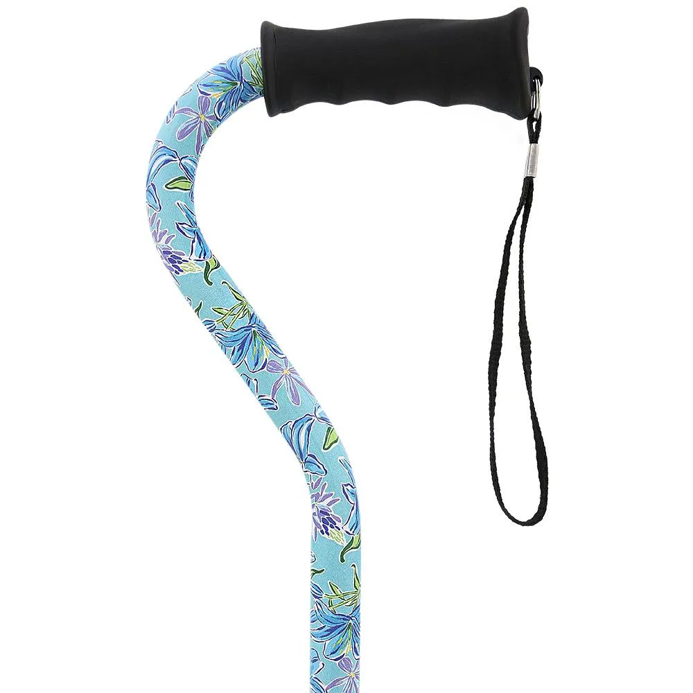 Light Blue Vivienne May Offset Cane