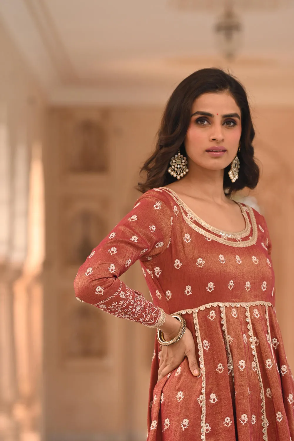 Mastani Anarkali With Mastani Pants