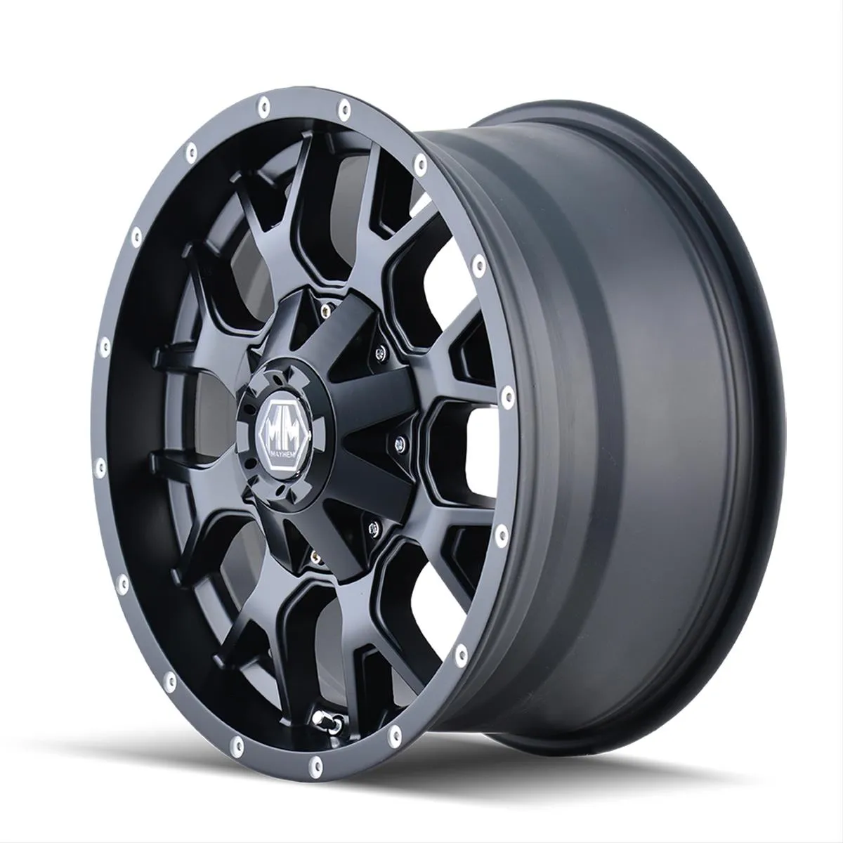 Mayhem Warrior 8015 Series Matte Black Wheels 8015-8978MB