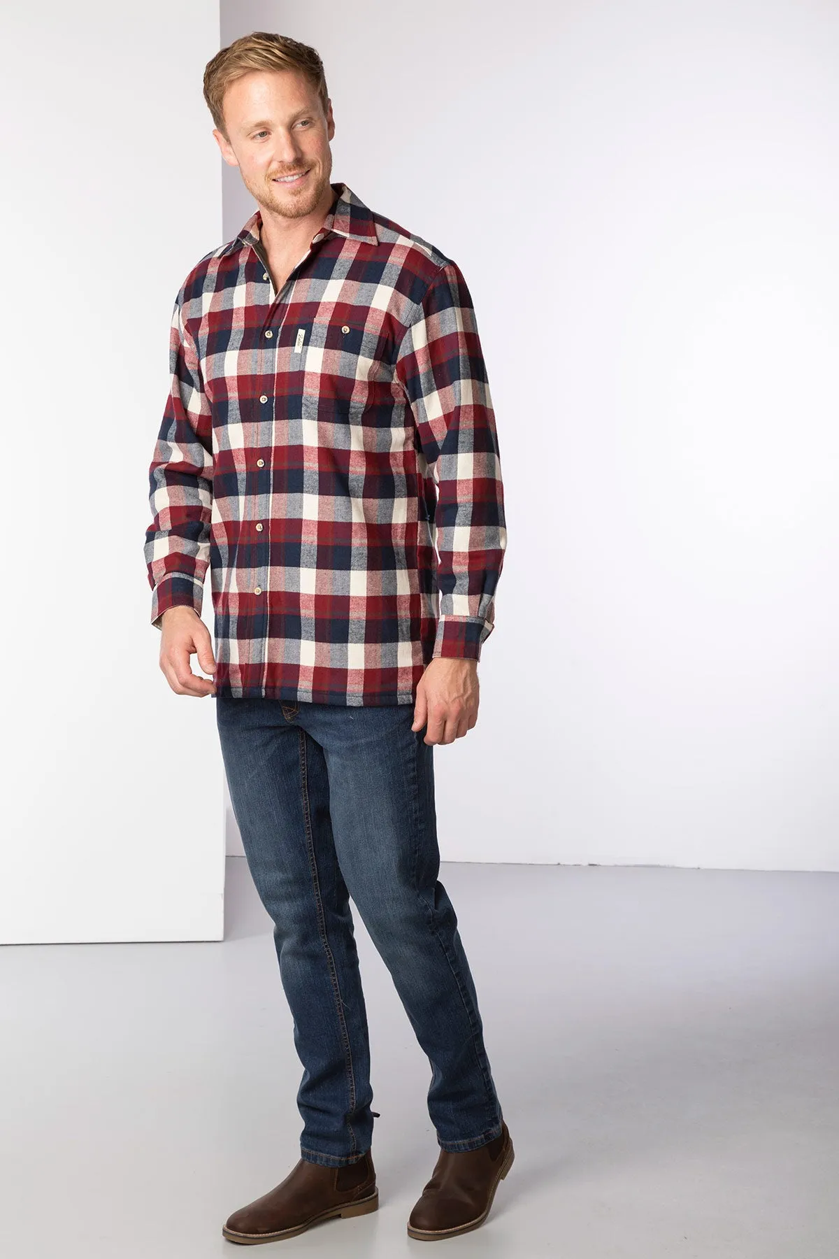 Men's Fleece Lined Shirt - Yarm
