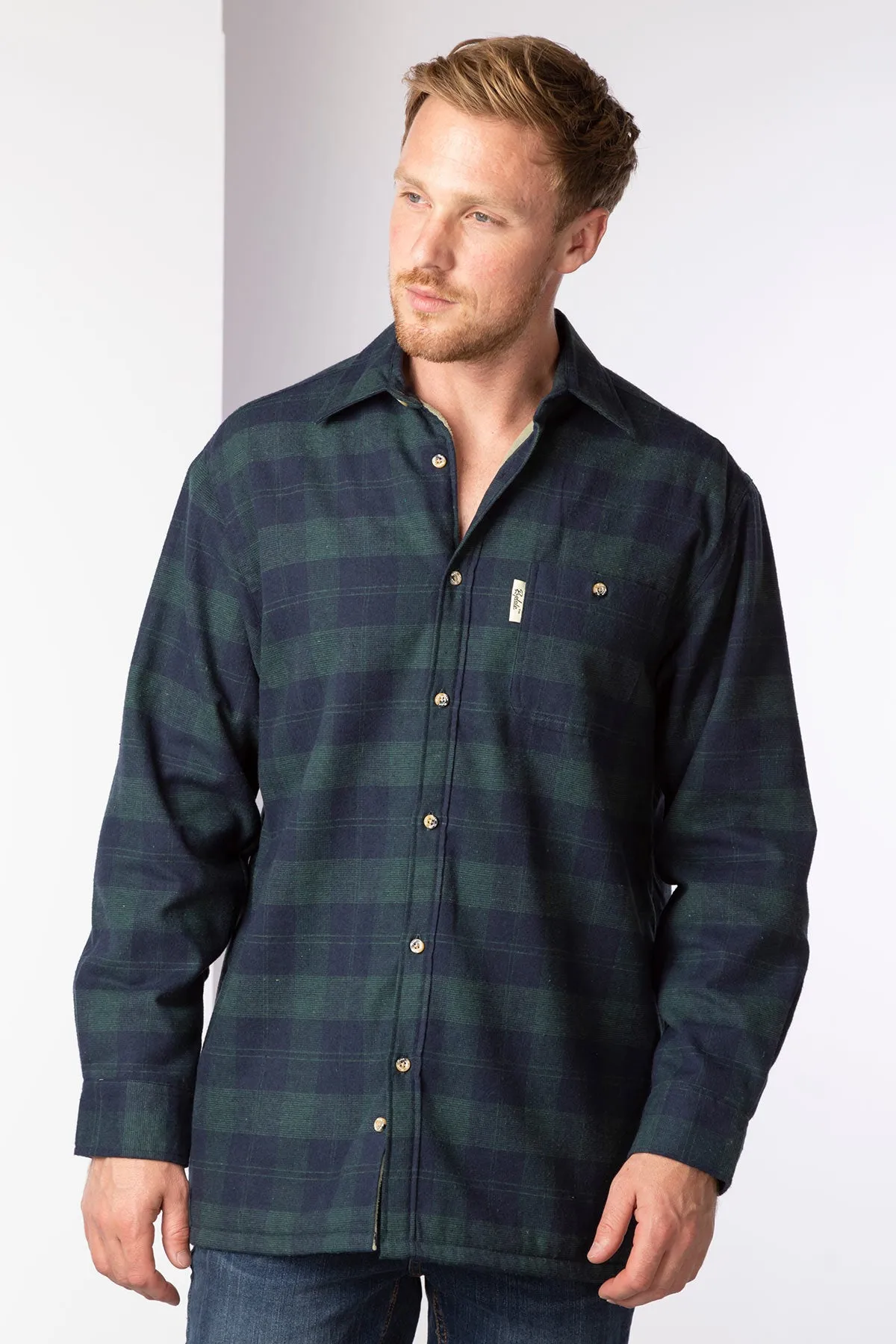 Men's Fleece Lined Shirt - Yarm