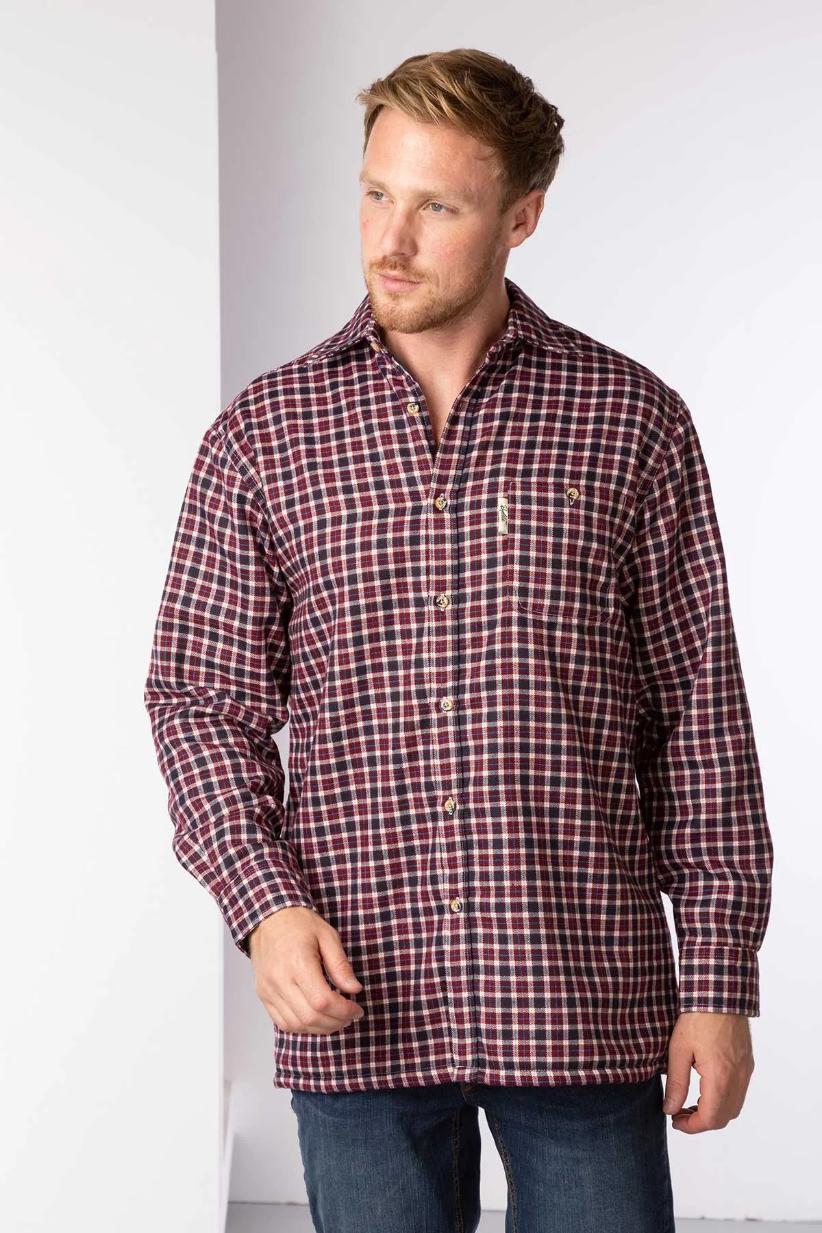 Men's Fleece Lined Shirt - Yarm