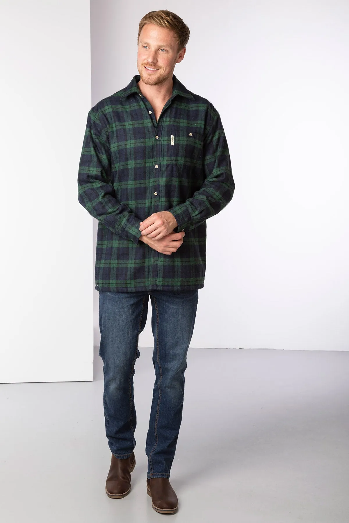 Men's Fleece Lined Shirt - Yarm