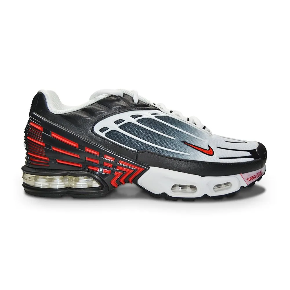 Mens Nike Air Max Plus III - DM2573 001 - Black University Red White