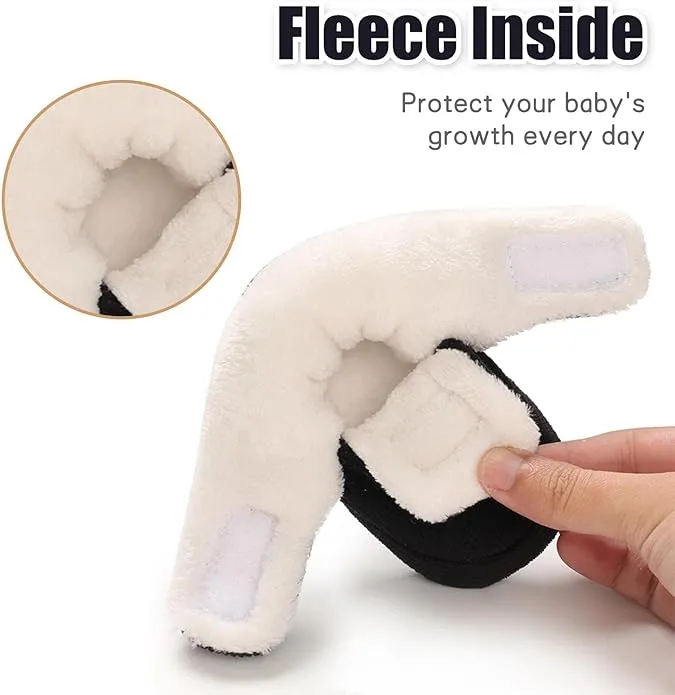outfit spring Baby, Newborn Non-Slip Soft Sole Winter Shoes Sock Shoes Cute Adjustable Crawling Shoes for Girls Boys Toddler 0-18 Months