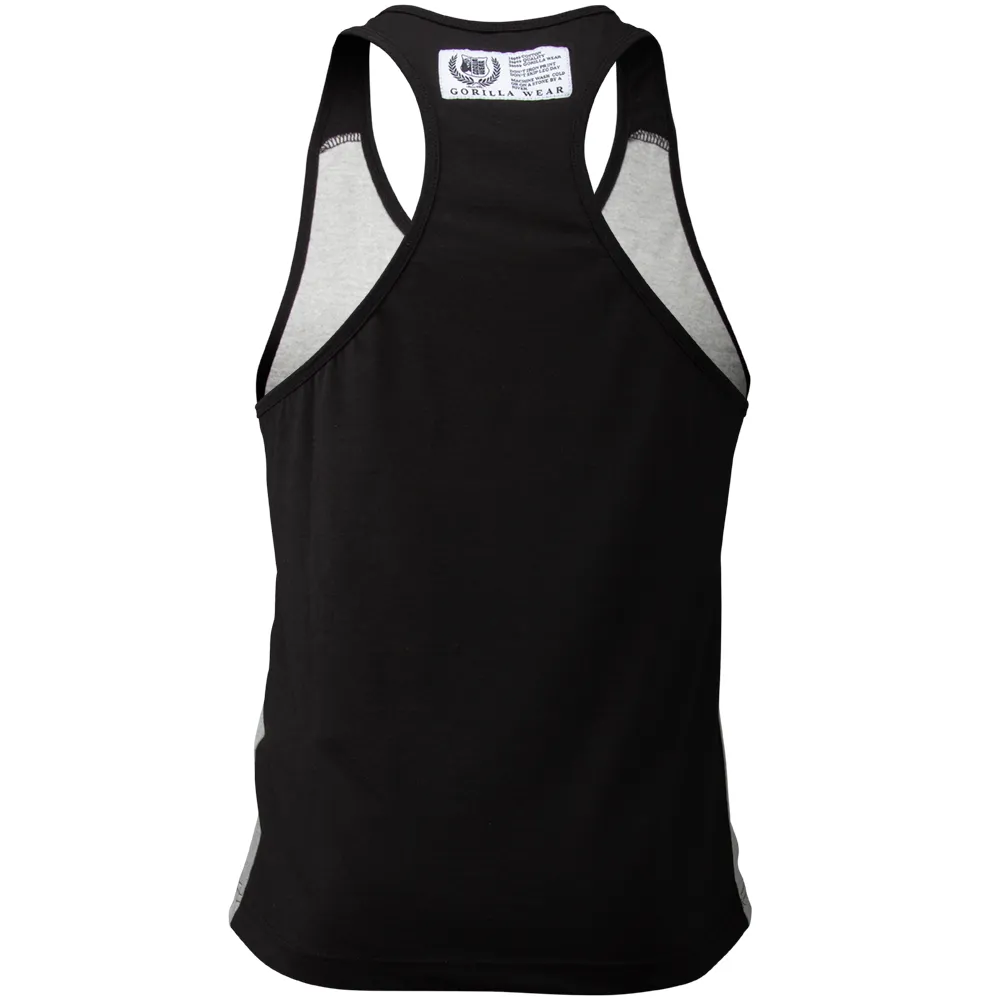 Roswell Tank Top -Gray/Black