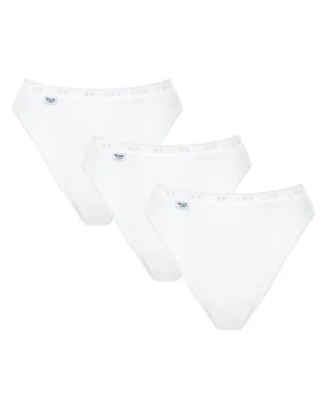 Sloggi Womens 3 Pack Basic  Cotton Tai Brief