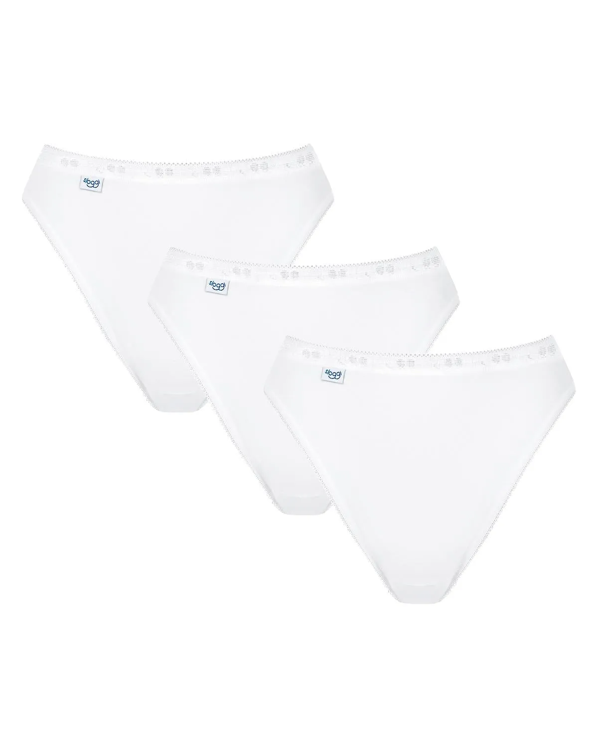 Sloggi Womens 3 Pack Basic  Cotton Tai Brief