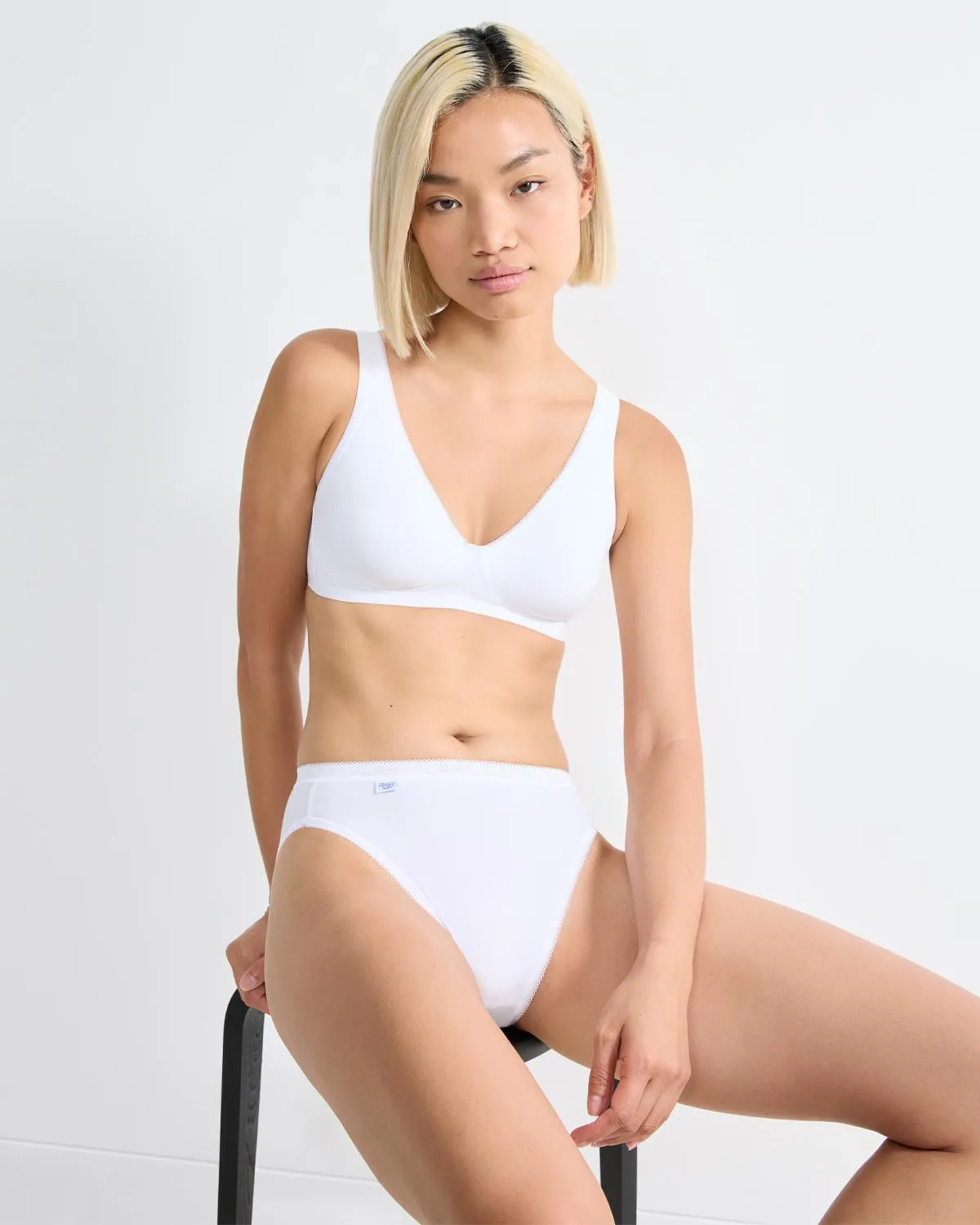Sloggi Womens 3 Pack Basic  Cotton Tai Brief