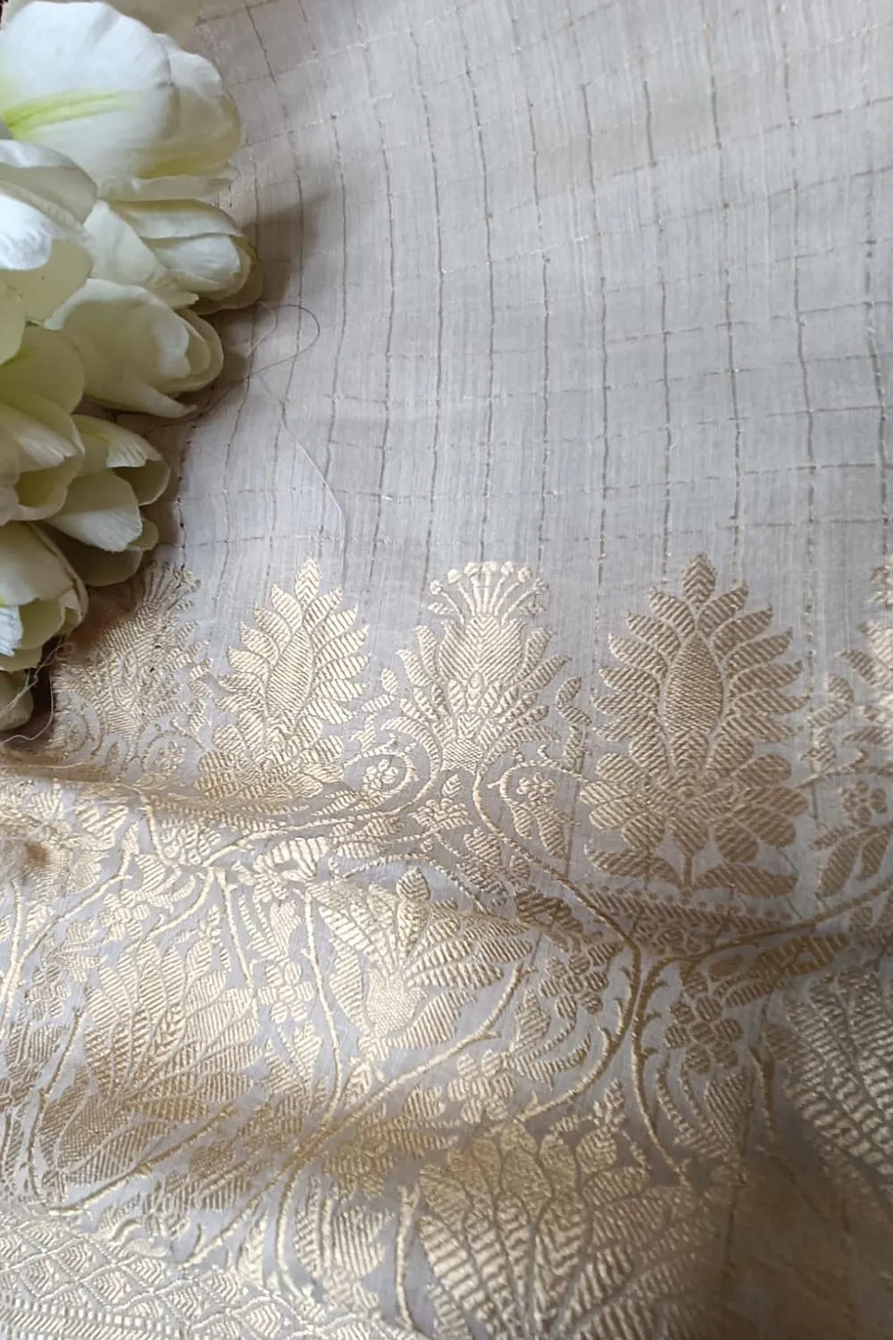 Vibrant Dyeable Banarasi Moonga Silk Fabric