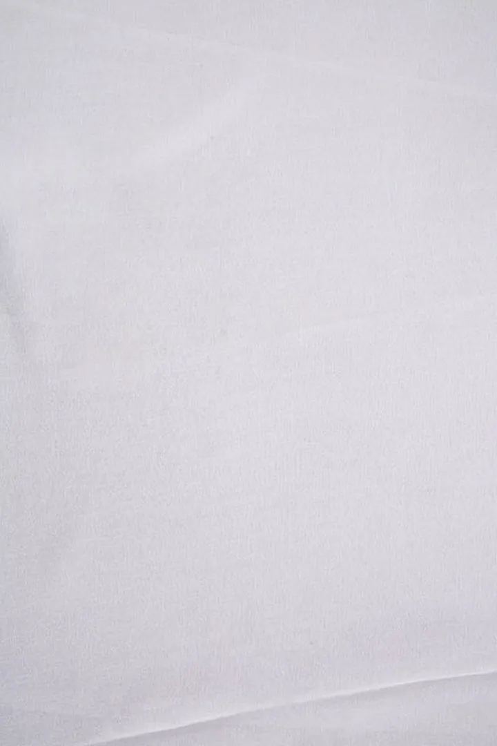 White Dyeable Natural Bellbee Crepe